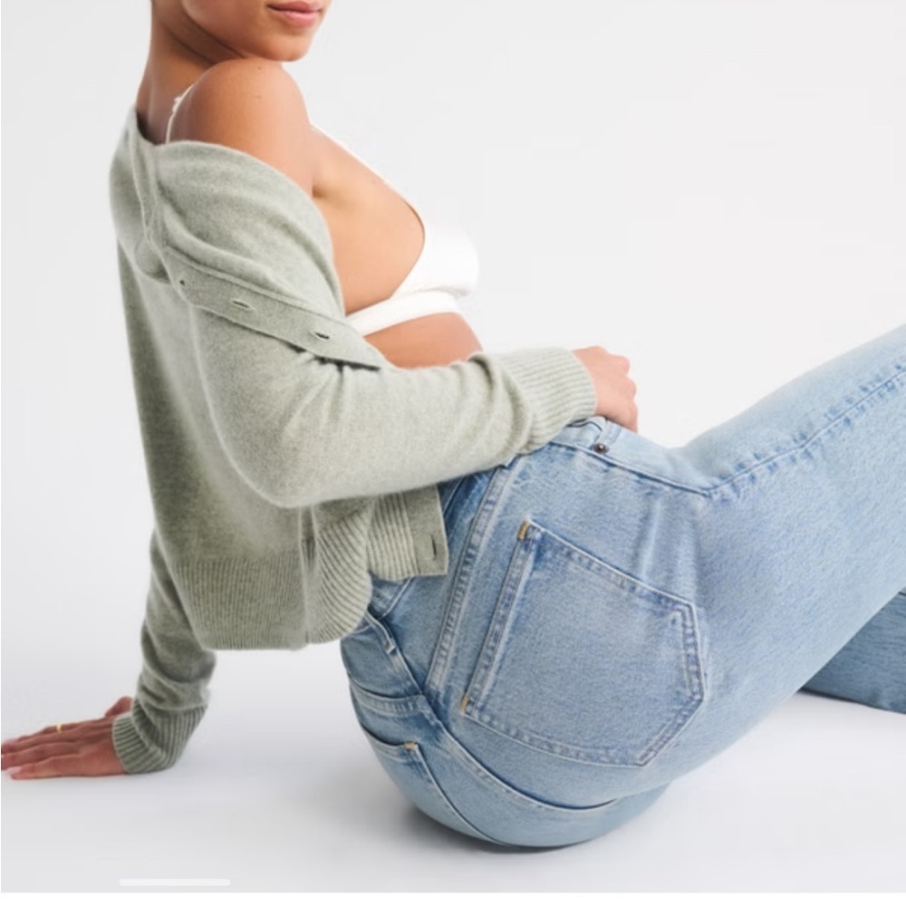 Abercrombie 90s straight ultra high rise jeans - Picture 5 of 10